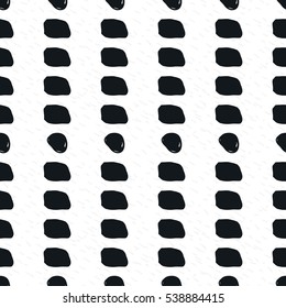 Hand-drawn geometric seamless pattern
