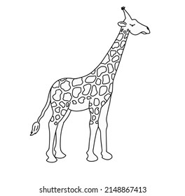 1,858 Simple Giraffe Silhouette Images, Stock Photos & Vectors 