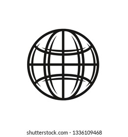 Hand-Drawn Globe World Object For Ornament Design Poster T-Shirt Graphic Packaging Apparel Sign and More