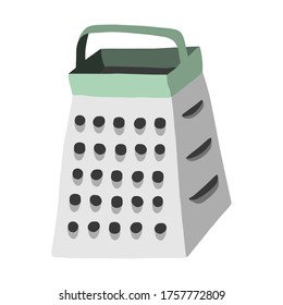 Grano dibujado a mano aislado en un fondo blanco. Ilustración vectorial.