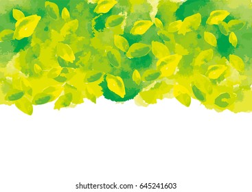 It is a hand-drawn green illustration.