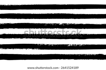 Handdrawn Grunge Striped Background Featuring Rough Ink Strokes Textured Distressed Lines in a Vintage Artistic Style