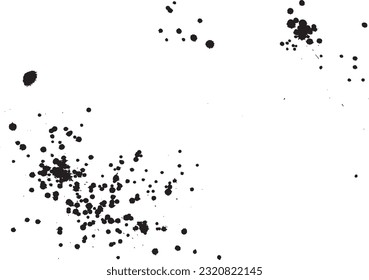 Handdrawn Grunge Texture. Abstract Ink Drops Background. Watercolor Artwork Pattern.