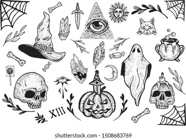 Tattoo Flash Sheets Images, Stock Photos & Vectors | Shutterstock