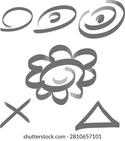 Hand-drawn 