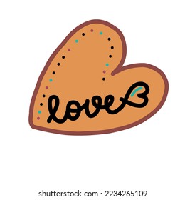 Hand-drawn hearts for lovers. Design elements for Valentines Day. Vector illustration