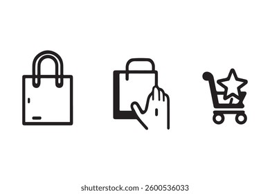 Hand-Drawn Holiday Icons | Festive Black  