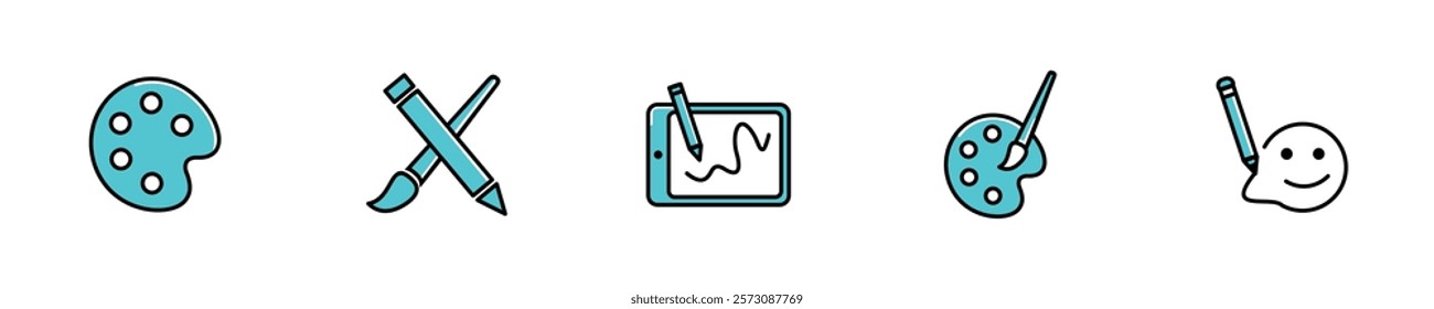 Hand-Drawn Icon Collection - Vector Style