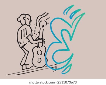 Hand-drawn illustrations are unique art forms created manually, offering a personal touch. Each stroke reflects the artist's individuality, making the work distinct. In a digital world, these E