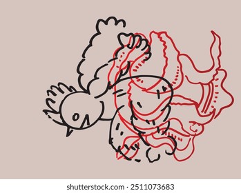 Hand-drawn illustrations are unique art forms created manually, offering a personal touch. Each stroke reflects the artist's individuality, making the work distinct. In a digital world, W