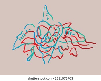 Hand-drawn illustrations are unique art forms created manually, offering a personal touch. Each stroke reflects the artist's individuality, making the work distinct. In a digital world, these J