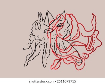 Hand-drawn illustrations are unique art forms created manually, offering a personal touch. Each stroke reflects the artist's individuality, making the work distinct. In a digital world, S