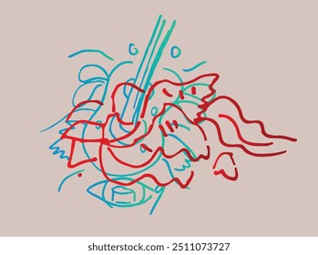 Hand-drawn illustrations are unique art forms created manually, offering a personal touch. Each stroke reflects the artist's individuality, making the work distinct. In a digital world, these H