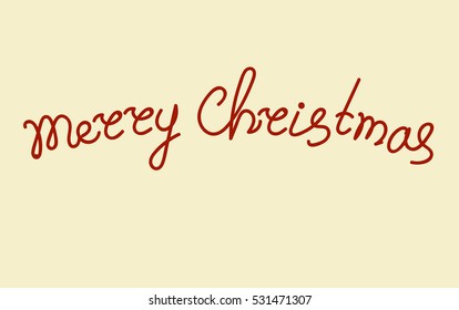  hand-drawn inscription on New Year's theme. It can be used for a invitation cards, brochures, poster, t-shirts, mugs etc, Christmas