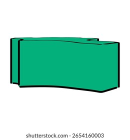 Hand-drawn Khojaly map vector for presentations, guides, and more.