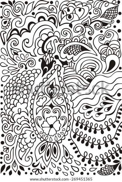 lace pattern doodles