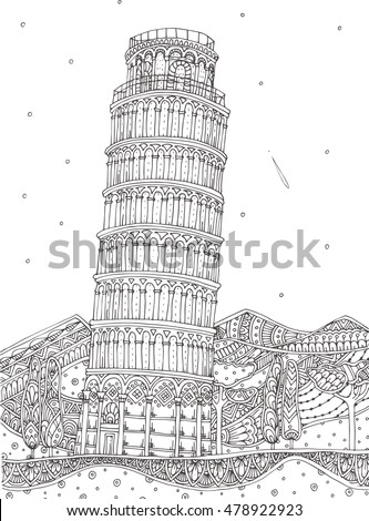 leaning tower of pisa design