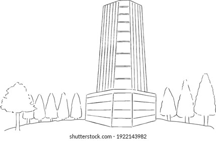 マンション イラスト 手書き の画像 写真素材 ベクター画像 Shutterstock