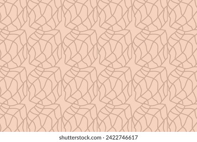 Hand-drawn line textures. Plaid pattern with scribbles. Different types of hatching. Vector illustration