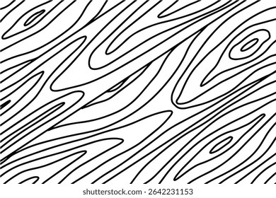 Hand-drawn line textures. Scribbles, horizontal and wavy strokes. Different types of hatching