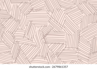 Texturas de linha desenhadas à mão. Rabiscos, traçados horizontais e ondulados. Diferentes tipos de eclosão