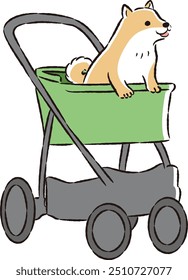 Desenhado à mão, ilustrações soltas e fofas de suprimentos para animais de estimação. Uma impressão áspera e elegante. Ilustração vetorial.