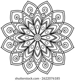 Hand-drawn mandala designs are detailed, circular patterns symbolizing harmony and balance. They often include floral, geometric, and spiritual elements, created with precision and creativity.
