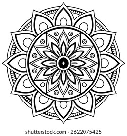 Hand-drawn mandala designs feature intricate, symmetrical patterns often inspired by nature and geometry, symbolizing, balance, and spiritual connection. Each is unique and artistically expressive.