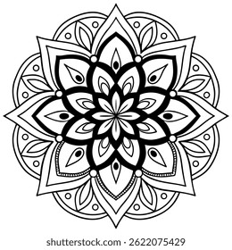 Hand-drawn mandala designs feature intricate, symmetrical patterns often inspired by nature and geometry, symbolizing, balance, and spiritual connection. Each is unique and artistically expressive.