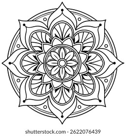 Hand-drawn mandala designs are intricate circular patterns that represent unity and balance. Created with detailed lines and shapes, they reflect mindfulness, creativity, and spiritual symbolism.