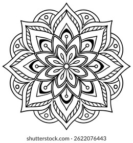 Hand-drawn mandala designs are intricate circular patterns that represent unity and balance. Created with detailed lines and shapes, they reflect mindfulness, creativity, and spiritual symbolism.