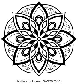 Hand-drawn mandala designs are intricate circular patterns that represent unity and balance. Created with detailed lines and shapes, they reflect mindfulness, creativity, and spiritual symbolism.