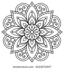 Hand-drawn mandala designs are intricate circular patterns that represent unity and balance. Created with detailed lines and shapes, they reflect mindfulness, creativity, and spiritual symbolism.