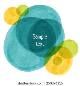 Hand-drawn marker vector spots. Eps10 banner texture background.