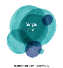 Hand-drawn marker vector spots. Eps10 banner texture background.