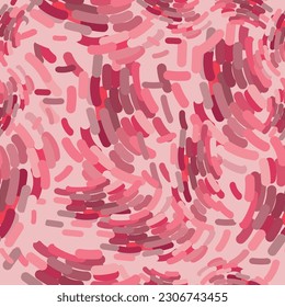 A hand-drawn minimalistic pattern of abstract organic shapes. Collage with a modern print. Fashionable design template. Pattern.