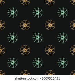 hand-drawn multicolor repeat pattern on transparent background, repeat pattern for textile, wallpaper, wrapper, packaging, and all other seamless printing jobs, pattern added to the swatch panel.