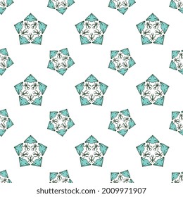 hand-drawn multicolor repeat pattern on transparent background, repeat pattern for textile, wallpaper, wrapper, packaging, and all other seamless printing jobs, pattern added to the swatch panel.