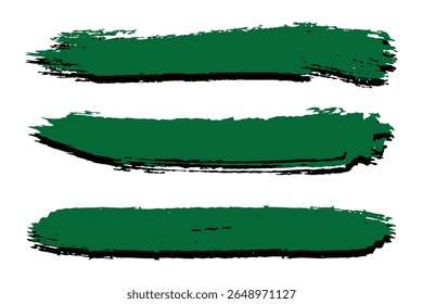 Hand-drawn paint strokes. Brush vector set. Vector calligraphy paint strokes. eps 10