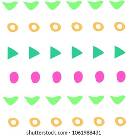 Handdrawn pattern collection. Texture for backround, fabric or other types of design.