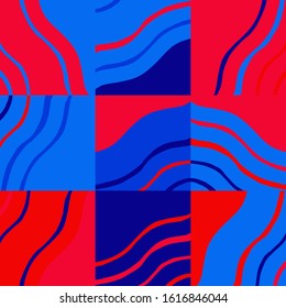 Hand-drawn pattern design artwork made with doodle forms, simple elements and geometrical shapes. Abstract vector composition graphics, useful for decoration, wallpapers, covers, wrapping paper, etc.