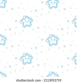 hand-drawn pattern. gender party. blue Star. sweet, beautiful. find out the gender of the baby. poster, childbirth, baby, wallpaper, background, wrapping paper
