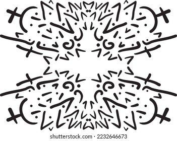 Hand-drawn pattern seamless illustration vector design for wallpaper, cover, screen, graphic resources, illustration project, wallpaper, book, magazine, etc.