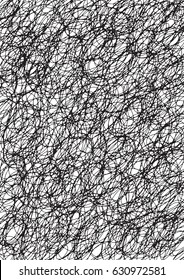 Hand-drawn pen strokes vector background for your design