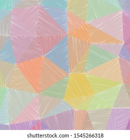 Hand-drawn pencil background. Marker hatching background. Admirable pencil sketch with colorful strokes. Magnificent vector illustration.