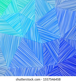 Hand-drawn pencil background. Marker hatching background. Alluring pencil sketch with colorful strokes. Mesmerizing vector illustration.