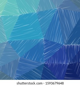 Hand-drawn pencil background with marker hatching and colorful strokes. Artistic vector illustration.