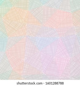 Hand-drawn pencil background. Marker hatching background. Actual pencil sketch with colorful strokes. Curious vector illustration.