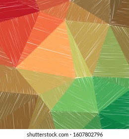Hand-drawn pencil background. Marker hatching background. Alive pencil sketch with colorful strokes. Unique vector illustration.