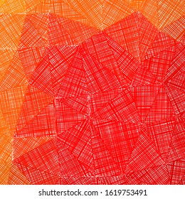 Hand-drawn pencil background. Marker hatching background. Actual pencil sketch with colorful strokes. Captivating vector illustration.